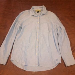 Blue Button Up Work Shirt